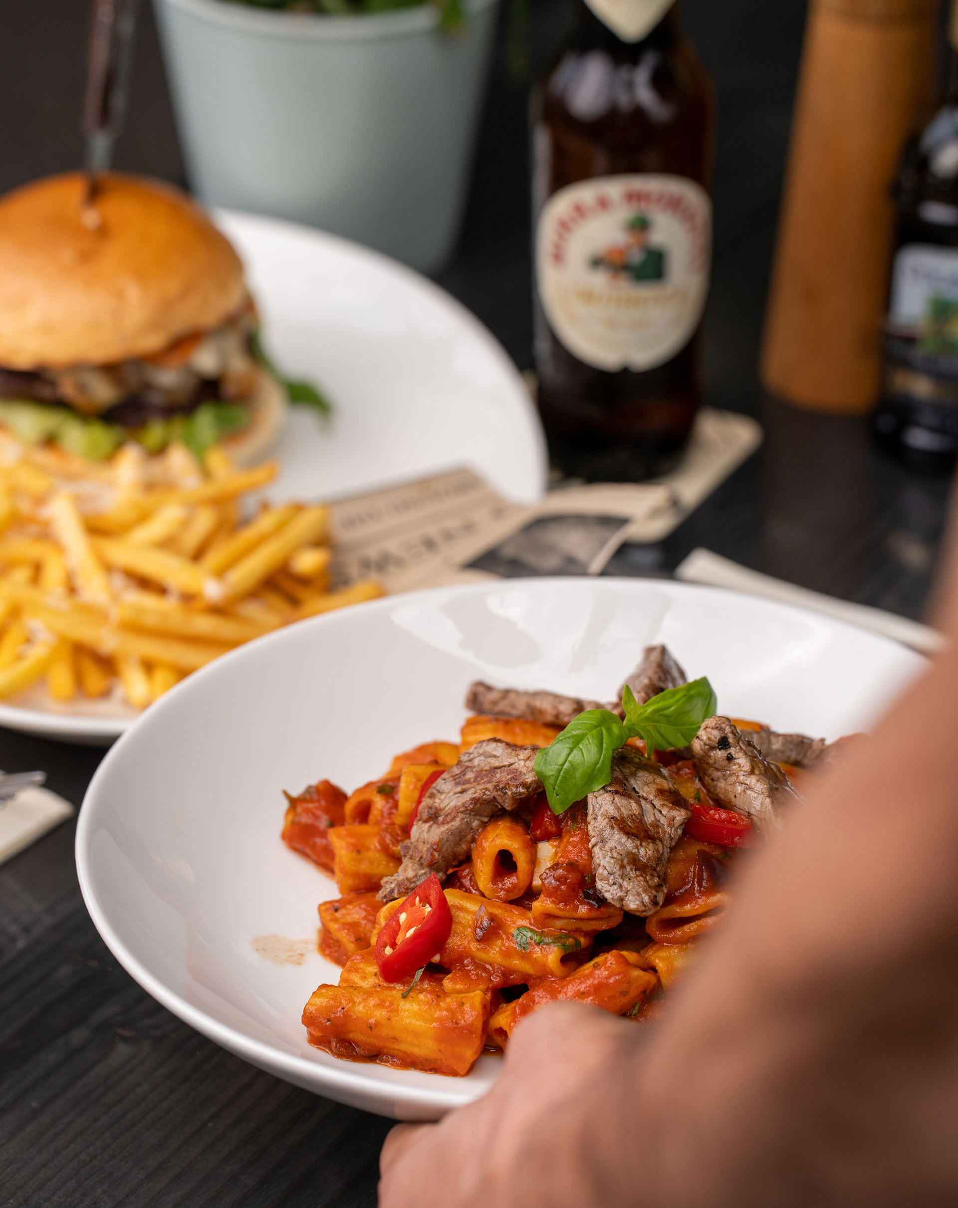Pasta & Steak